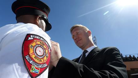 Fire Chief extinguishes his career after a fiery 43 years