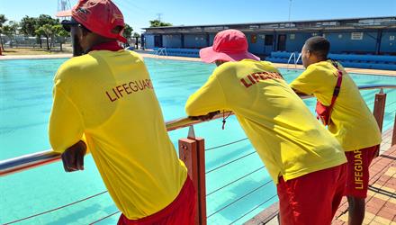 Swimming pools draw hundreds of children as summer ramps up