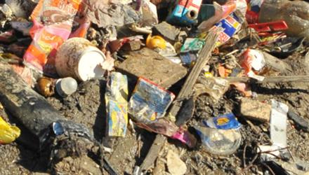 Illegal dumping impounds off the charts