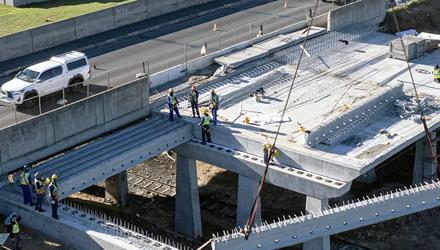 Dualling of Bottelary Road and extension of Saxdowns Road on the go